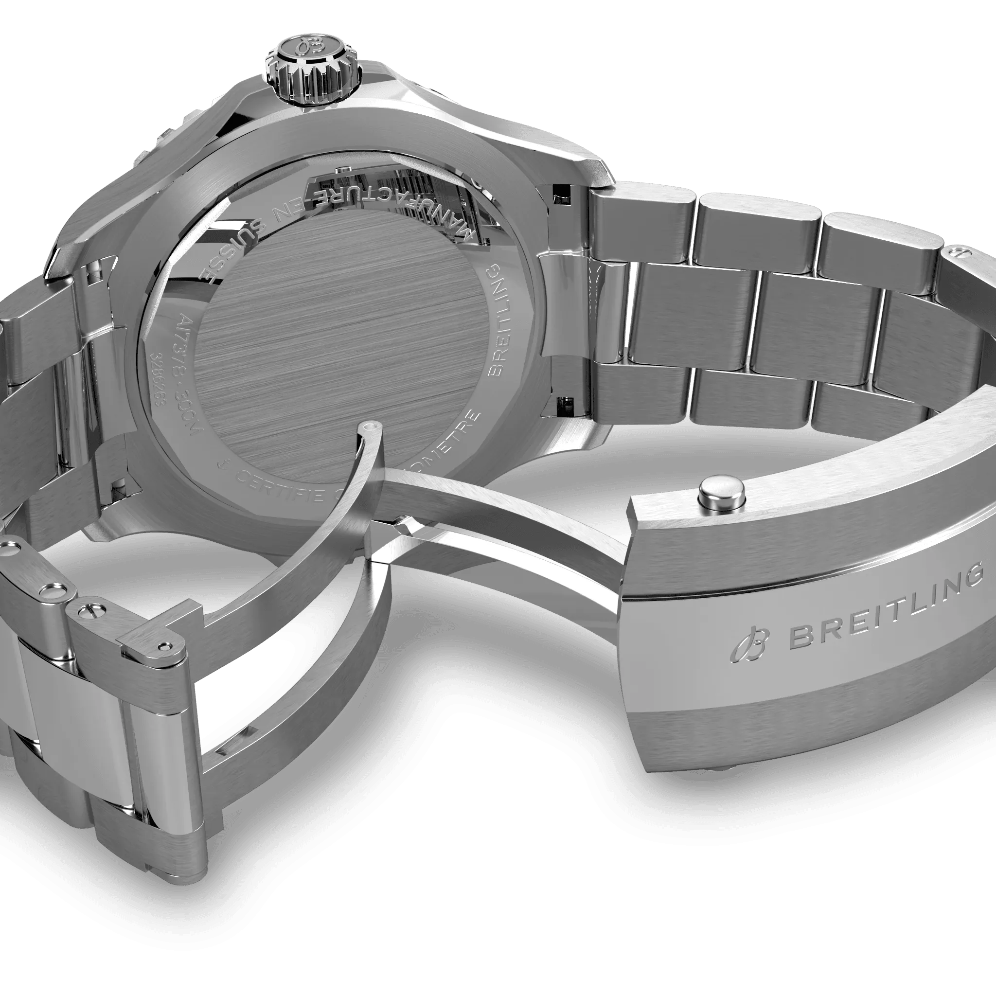 Breitling Superocean Blue Watch, 46mm