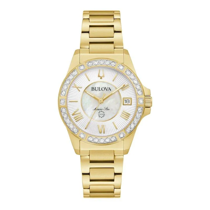 Bulova Marine Star Quartz Women's Watch 98R294