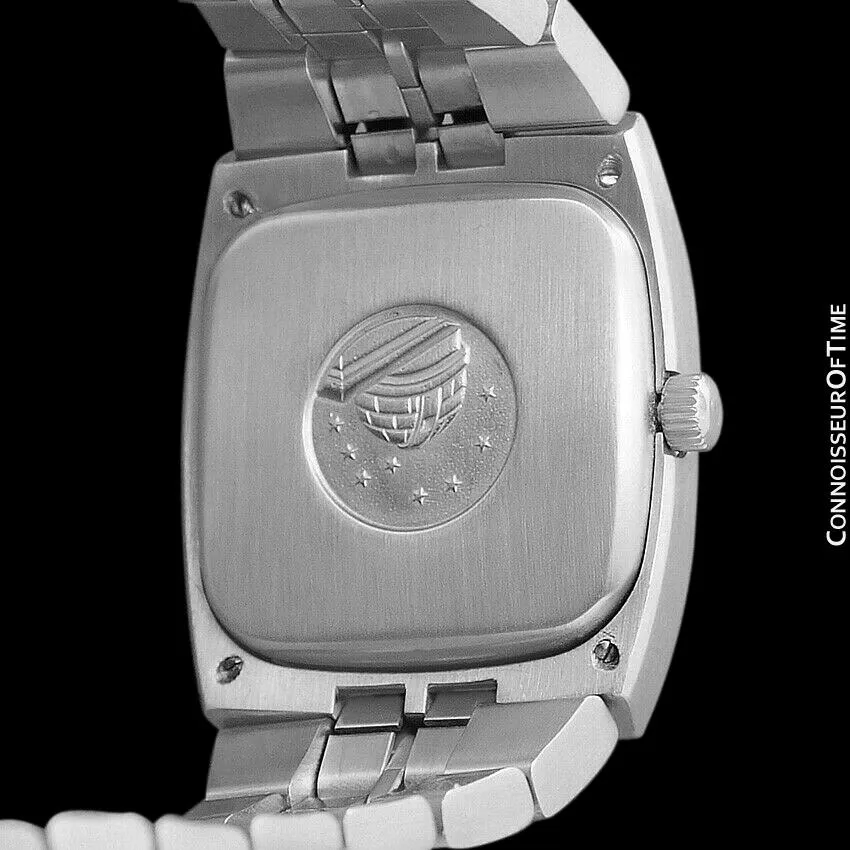 c. 1968 Omega Constellation Mens Automatic Chronometer Watch with Emerald Green Dial - Stainless Steel