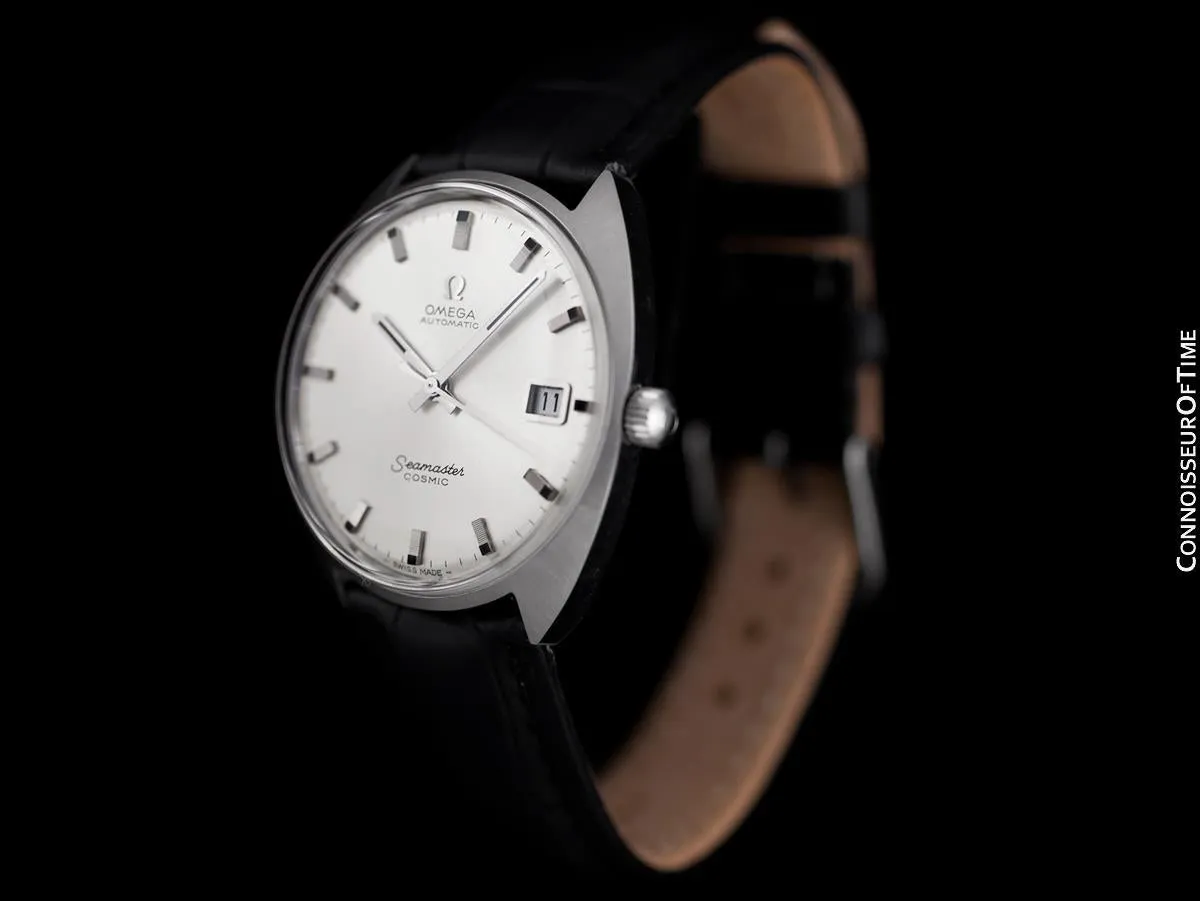 c. 1970 Omega Seamaster Cosmic Vintage Mens Cal. 565 Automatic Watch - Stainless Steel