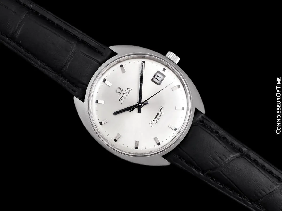 c. 1970 Omega Seamaster Cosmic Vintage Mens Cal. 565 Automatic Watch - Stainless Steel