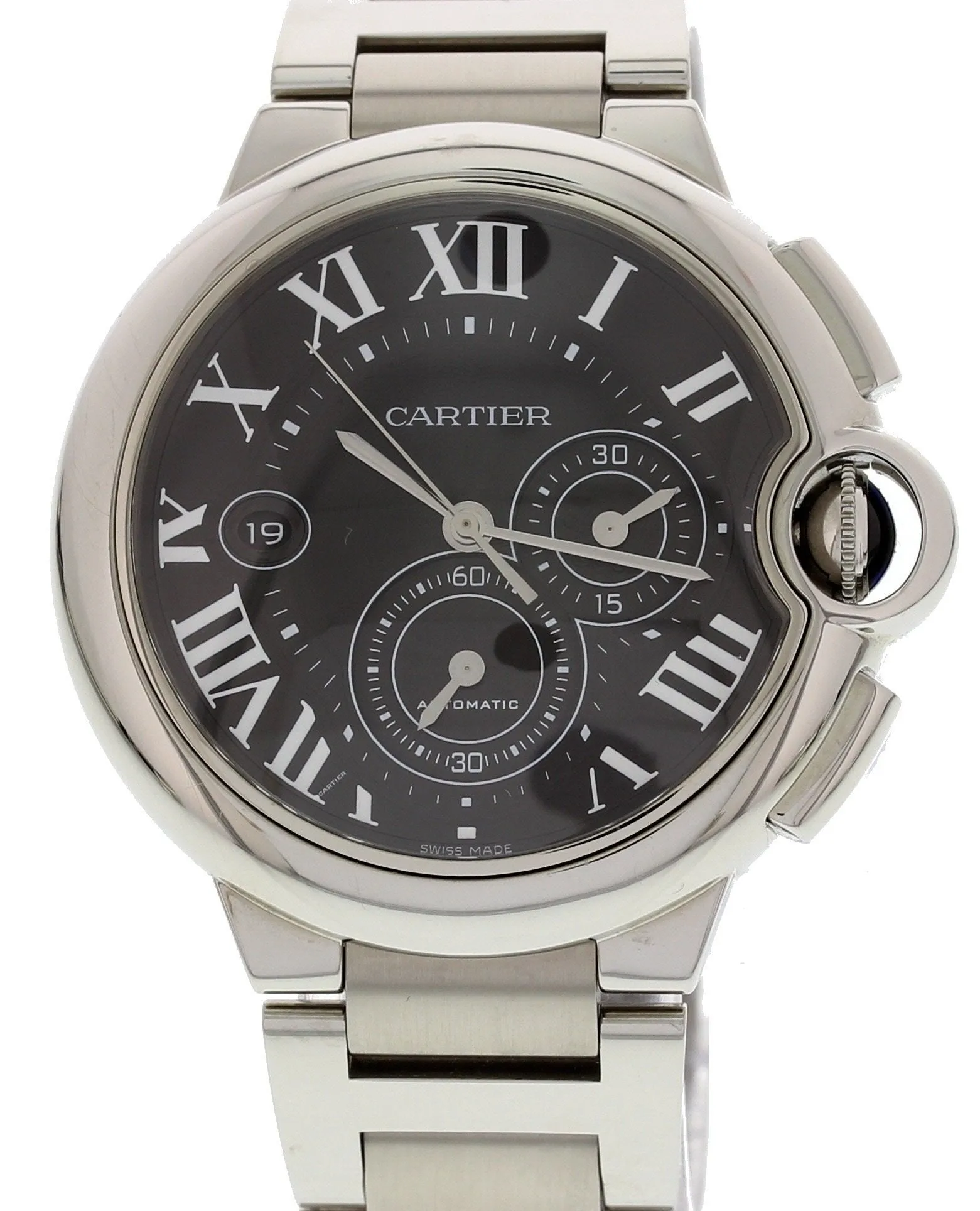 Cartier Ballon Bleu Chronograph W6920077 / 3109