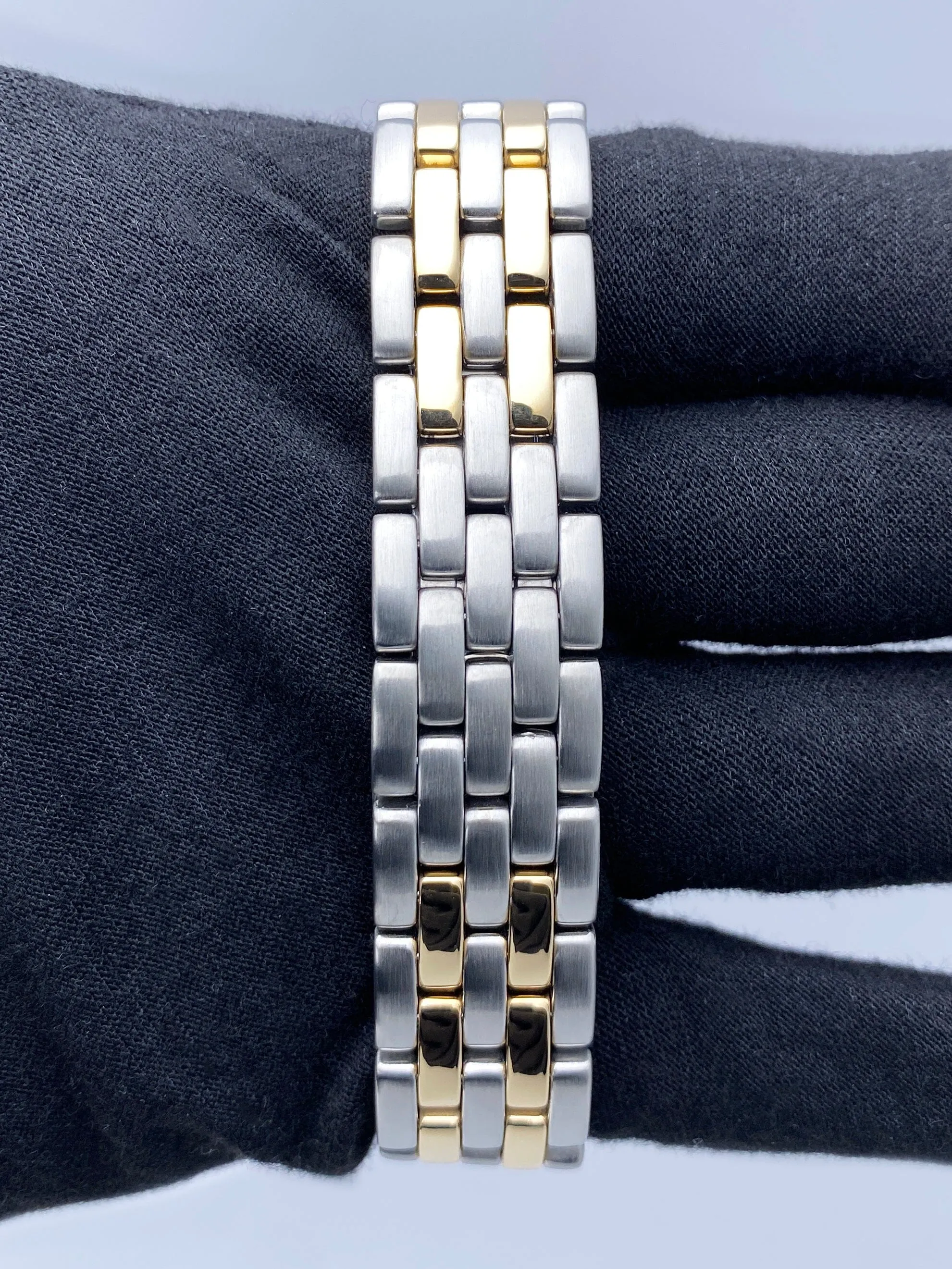 Cartier Panthere 83949 Two Rows Midsize Ladies Watch Box Papers