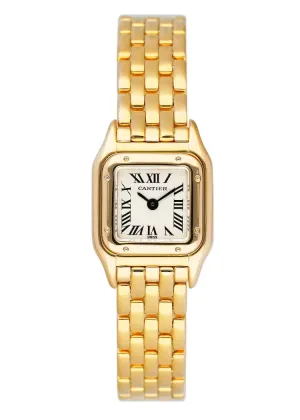 Cartier Panthere Mini W25034B9 18K Yellow Gold Ladies Watch