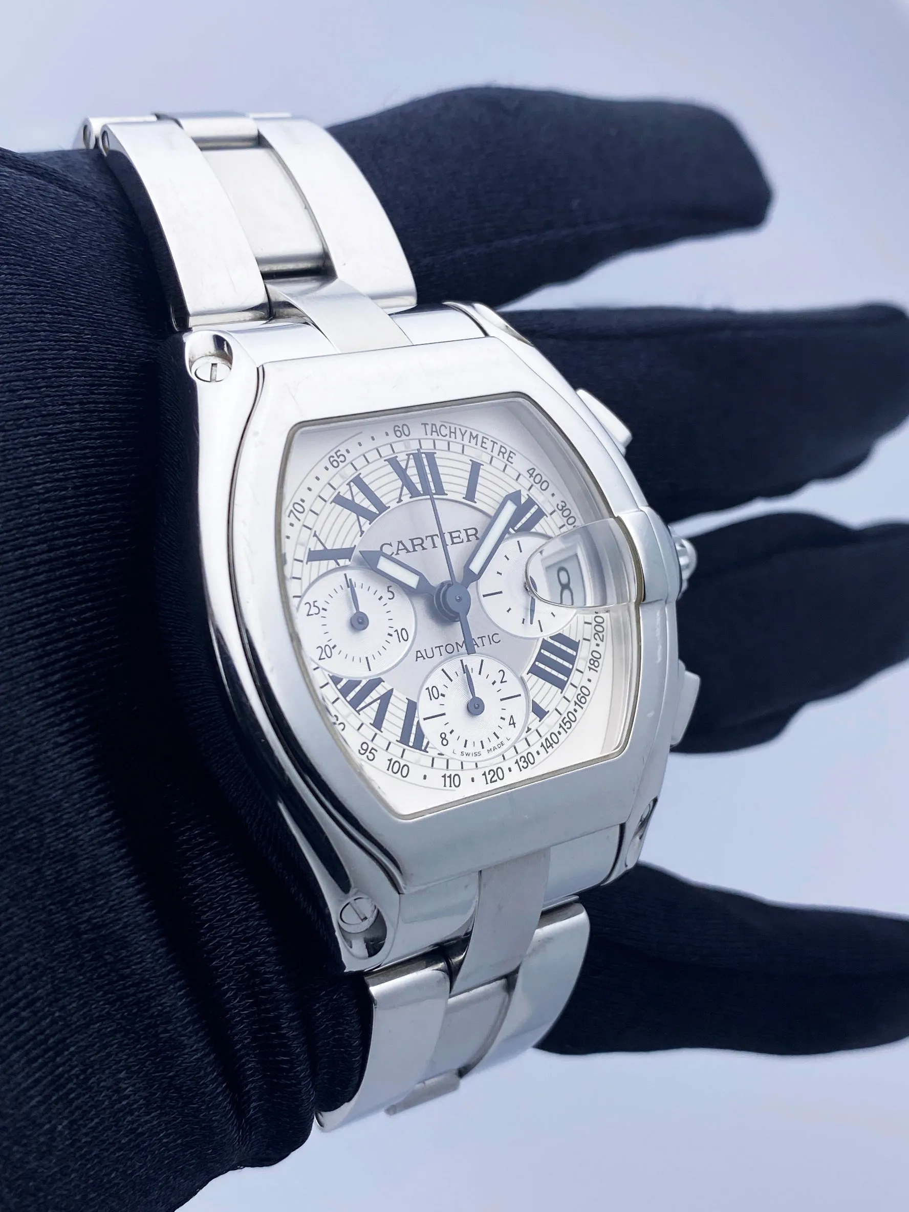 Cartier Roadster XL Chronograph 2618 Mens Watch
