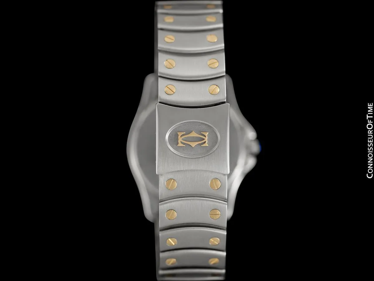 Cartier Santos Ronde Mens Two-Tone Automatic Watch - Stainless Steel & 18K Gold