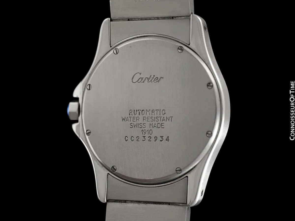 Cartier Santos Ronde Mens Two-Tone Automatic Watch - Stainless Steel & 18K Gold