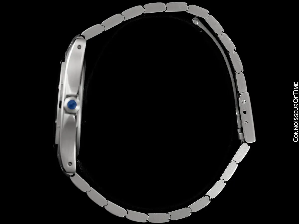 Cartier Santos Ronde Mens Watch, Automatic - Stainless Steel