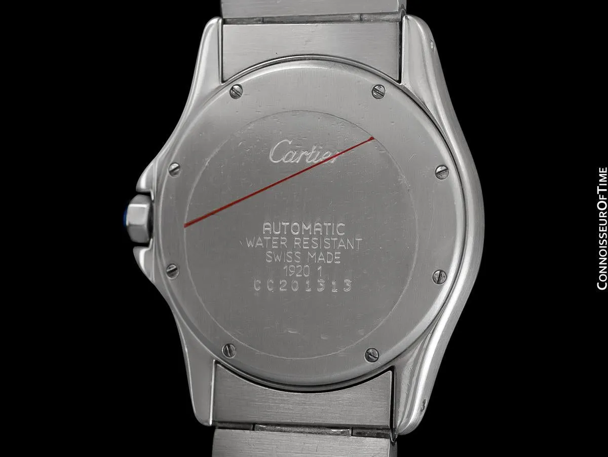 Cartier Santos Ronde Mens Watch, Automatic - Stainless Steel
