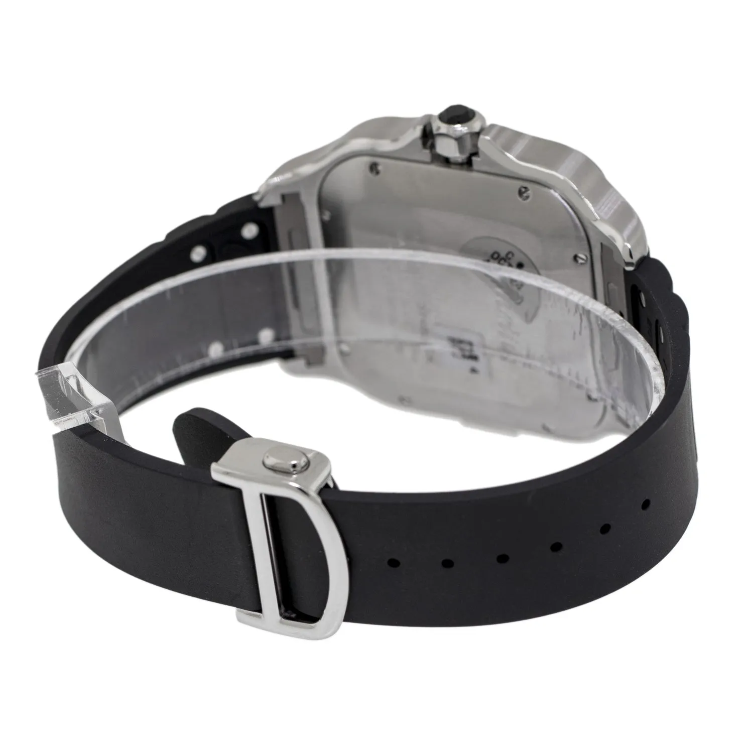 Cartier Santos XL Chronograph 43.3mm Stainless Steel Silver Dial WSSA0017