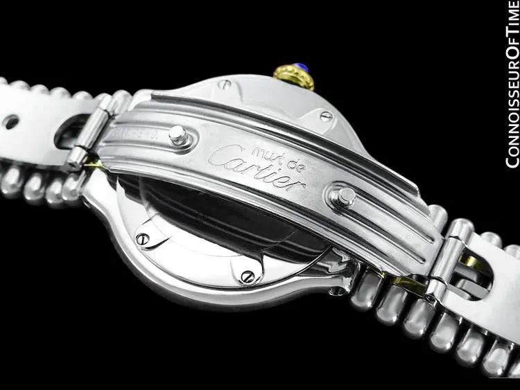 Cartier Must De 21C Ladies Watch - Stainless Steel & 18K Gold