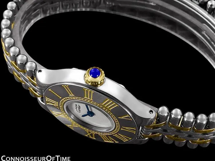 Cartier Must De 21C Ladies Watch - Stainless Steel & 18K Gold