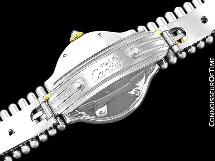 Cartier Must De 21C Ladies Watch - Stainless Steel & 18K Gold