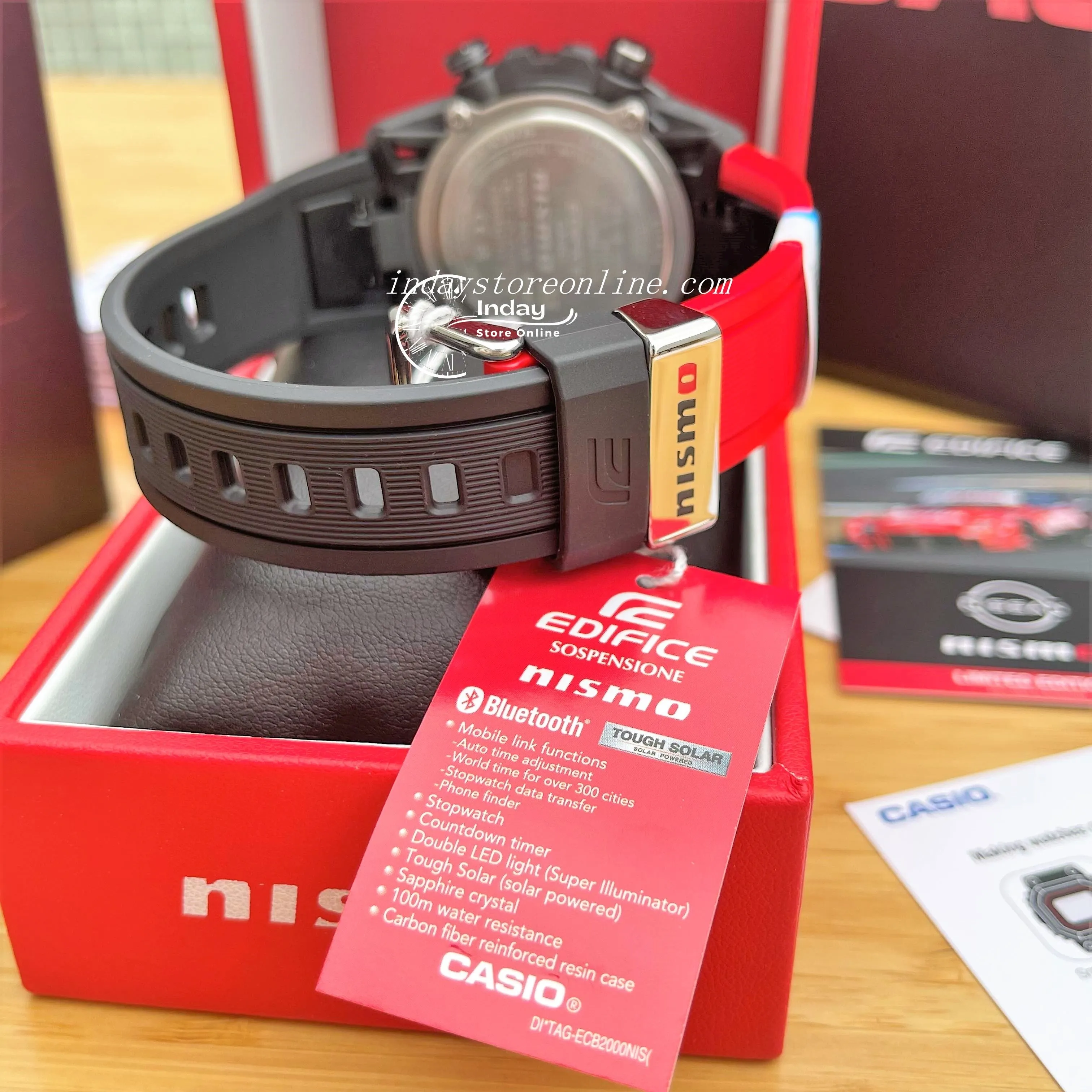 Casio Edifice Men's Watch ECB-2000NIS-1A Edifice Sospensione Tough Solar Mobile link Bluetooth Limited Model