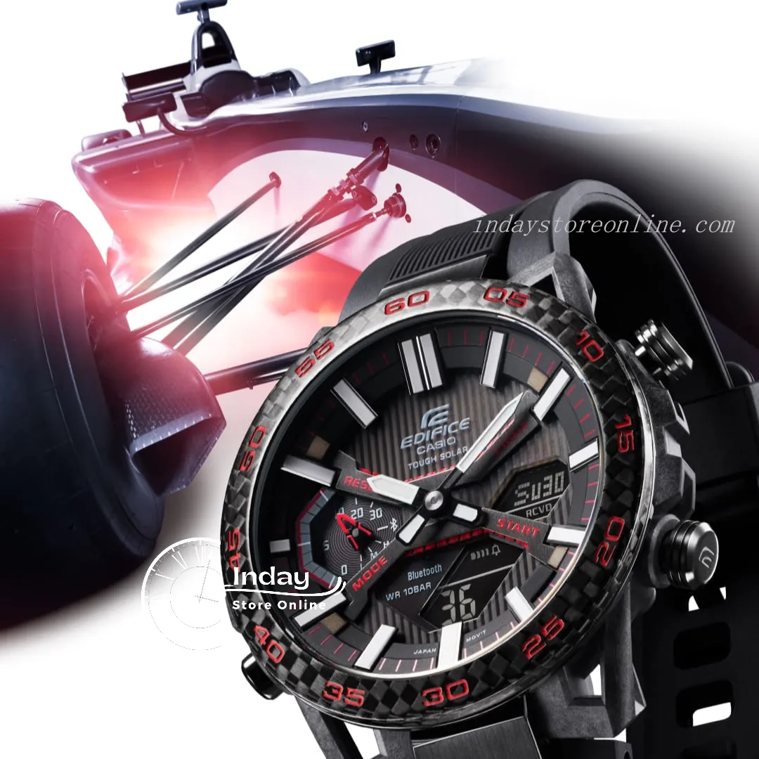 Casio Edifice Men's Watch ECB-2000PB-1A Edifice Sospensione Tough Solar Mobile link Bluetooth