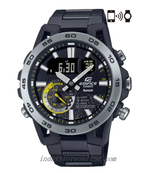 Casio Edifice Men's Watch ECB-40DC-1A Edifice Sospensione Mobile link Bluetooth