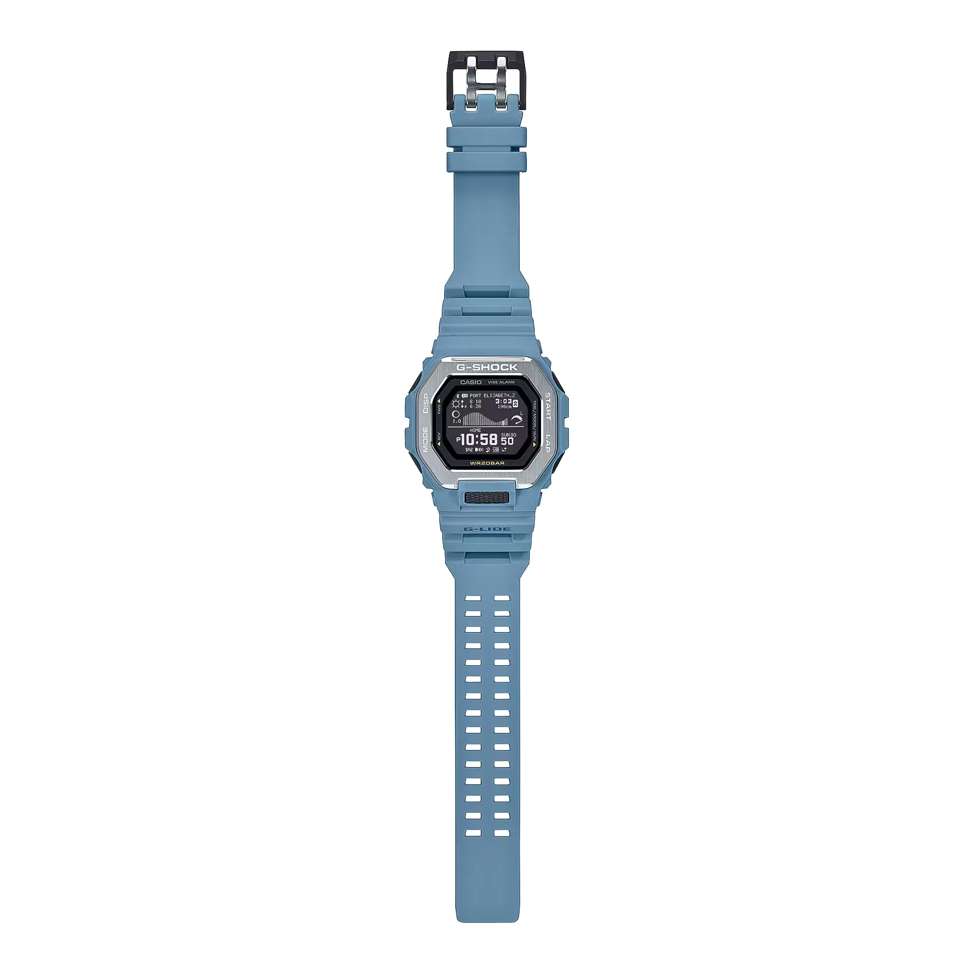 Casio G-SHOCK G-LIDE GBX100-2A Blue Neutral Surf Surfer Men's Tide Watch