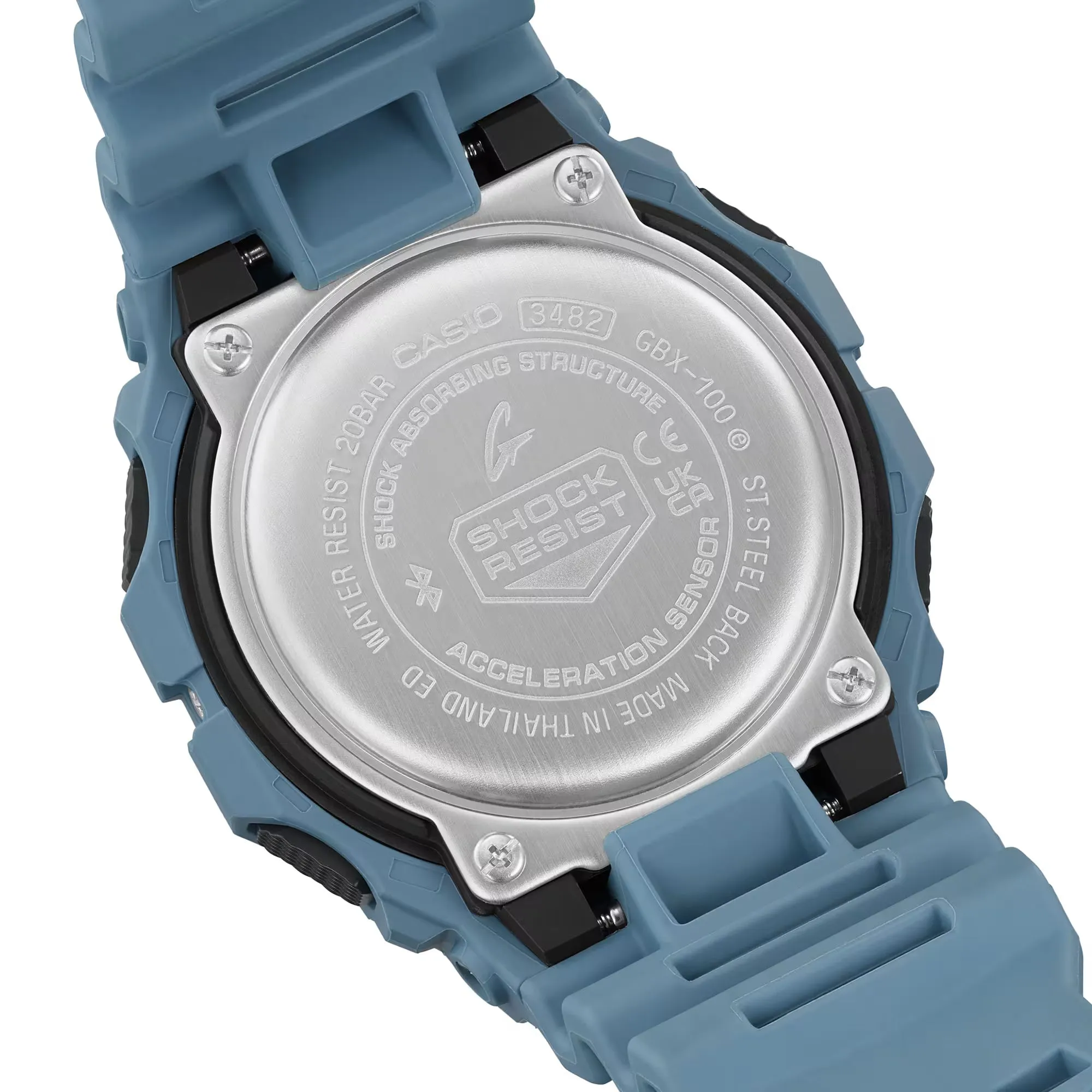Casio G-SHOCK G-LIDE GBX100-2A Blue Neutral Surf Surfer Men's Tide Watch
