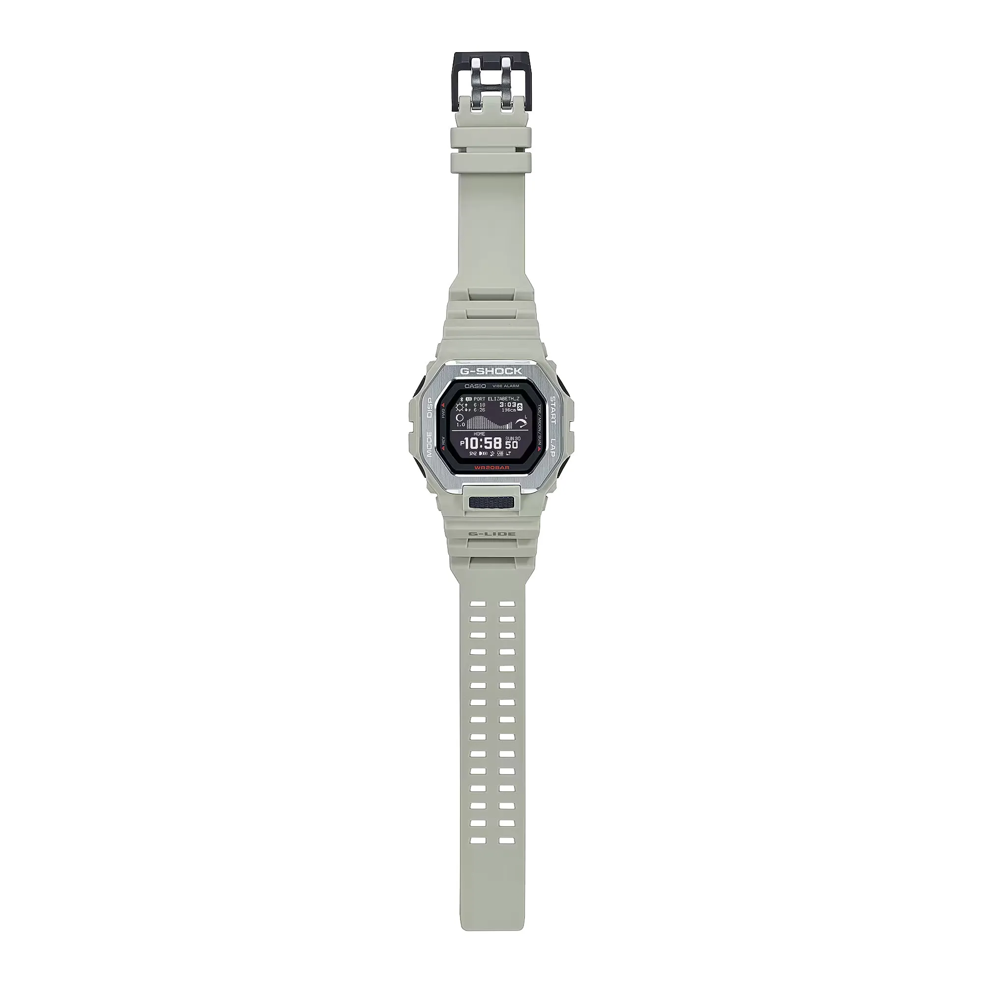 Casio G-SHOCK G-LIDE GBX100-8 Neutral Sand Surf Surfer Men's Tide Watch