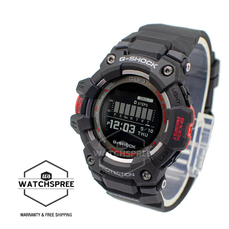 Casio G-Shock G-SQUAD Bluetooth¶¸ Black Resin Band Watch GBD100-1D GBD-100-1