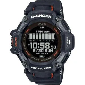CASIO G-SHOCK G-SQUAD GPS CARDIOMETER BLUETOOTH BLACK & ORANGE MEN WATCH GBD-H2000-1AJR