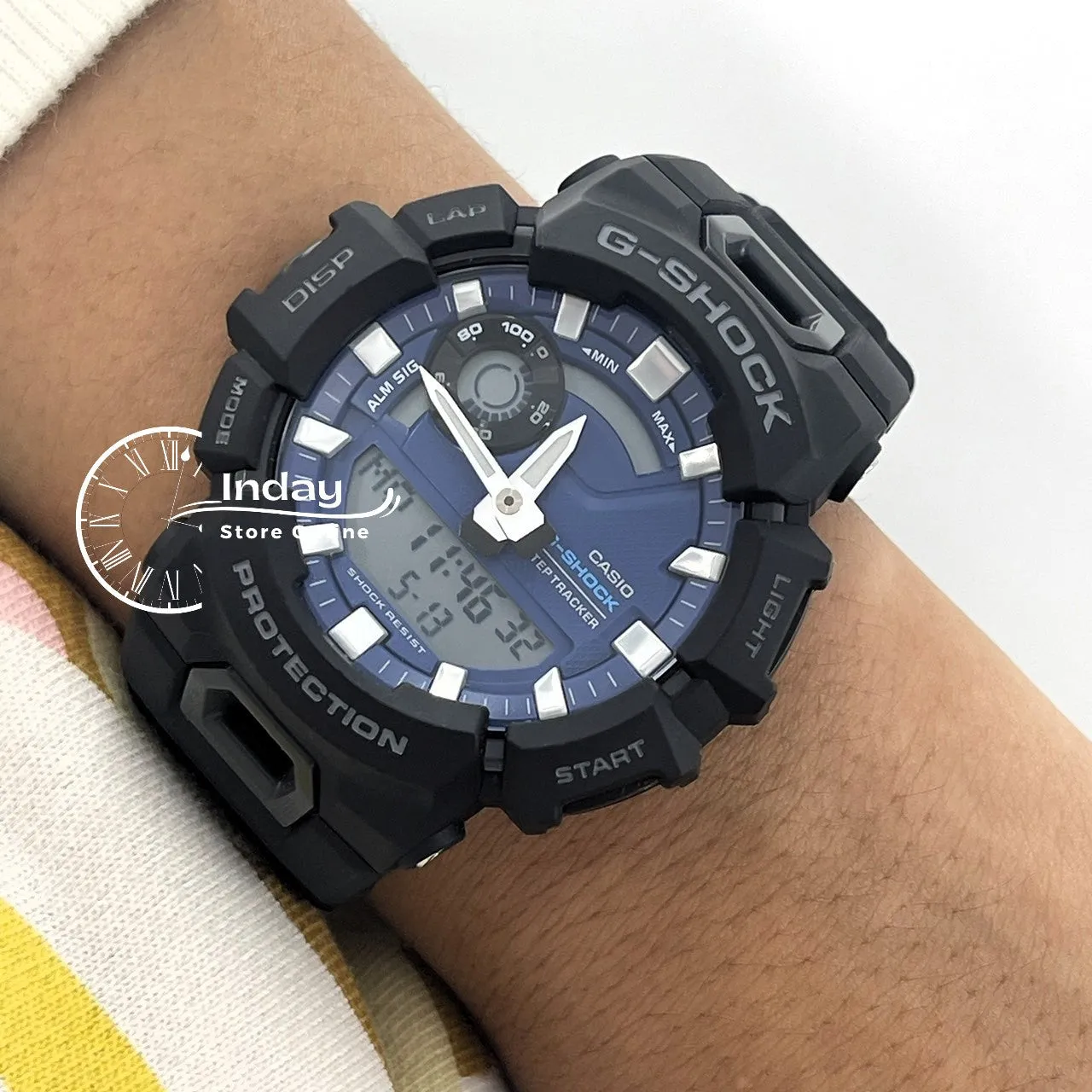 Casio G-Shock G-Squad Men's Watch GBA-900CB-1A Resin Band Mineral Glass Shock Resistant Mobile Link Bluetooth