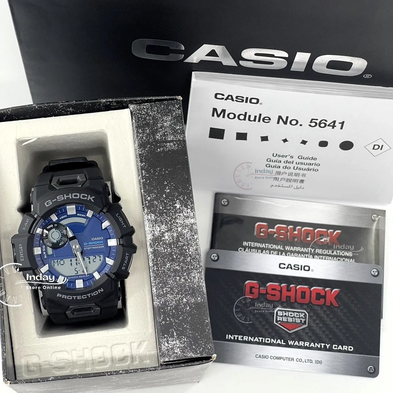 Casio G-Shock G-Squad Men's Watch GBA-900CB-1A Resin Band Mineral Glass Shock Resistant Mobile Link Bluetooth