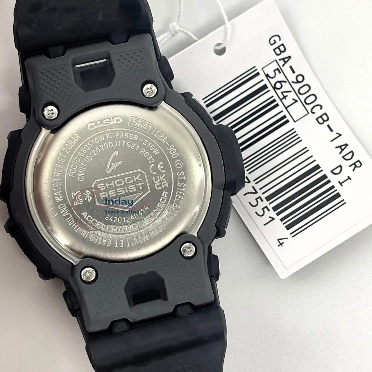 Casio G-Shock G-Squad Men's Watch GBA-900CB-1A Resin Band Mineral Glass Shock Resistant Mobile Link Bluetooth