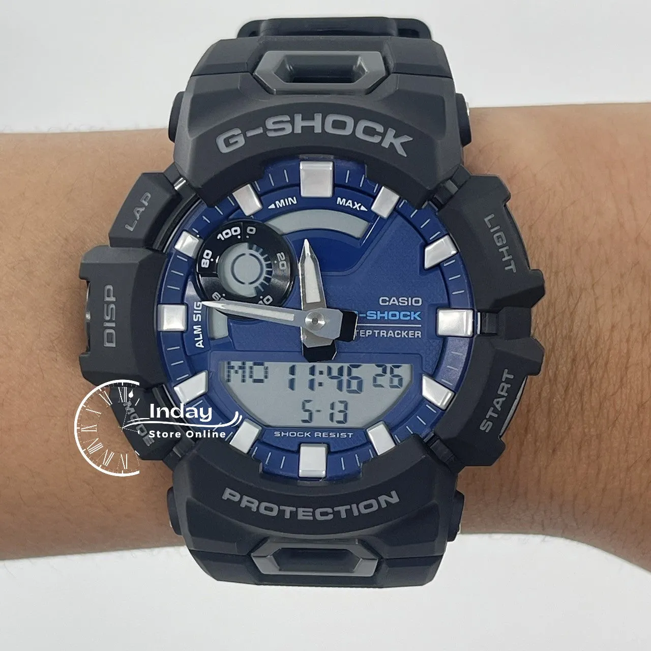 Casio G-Shock G-Squad Men's Watch GBA-900CB-1A Resin Band Mineral Glass Shock Resistant Mobile Link Bluetooth