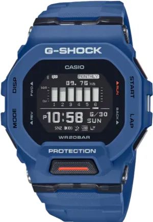 Casio G-Shock G-Squad Smartphone Link Square Face Blue GBD-200-2