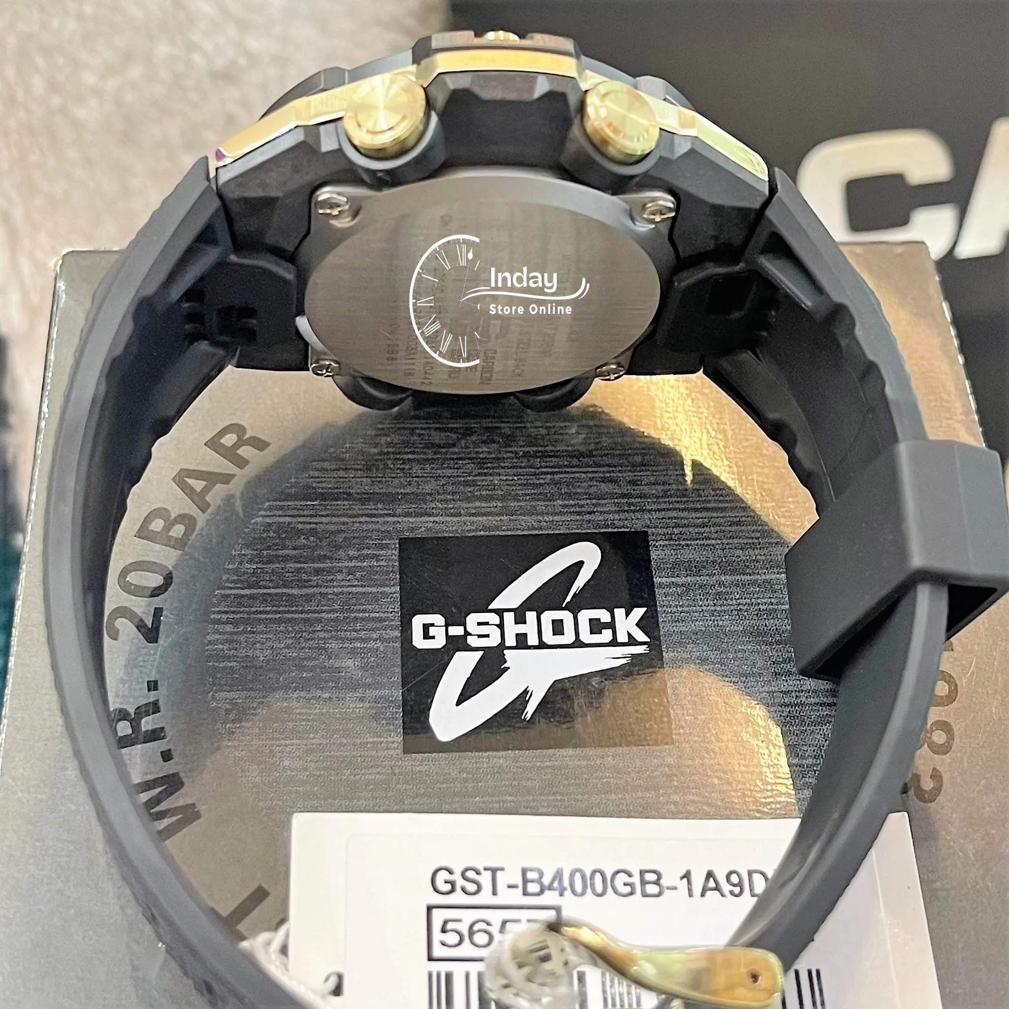 Casio G-Shock G-Steel Men's Watch GST-B400GB-1A9 GST-B400 Series Tough Solar (Solar powered) Mobile link (Wireless linking using Bluetooth®)