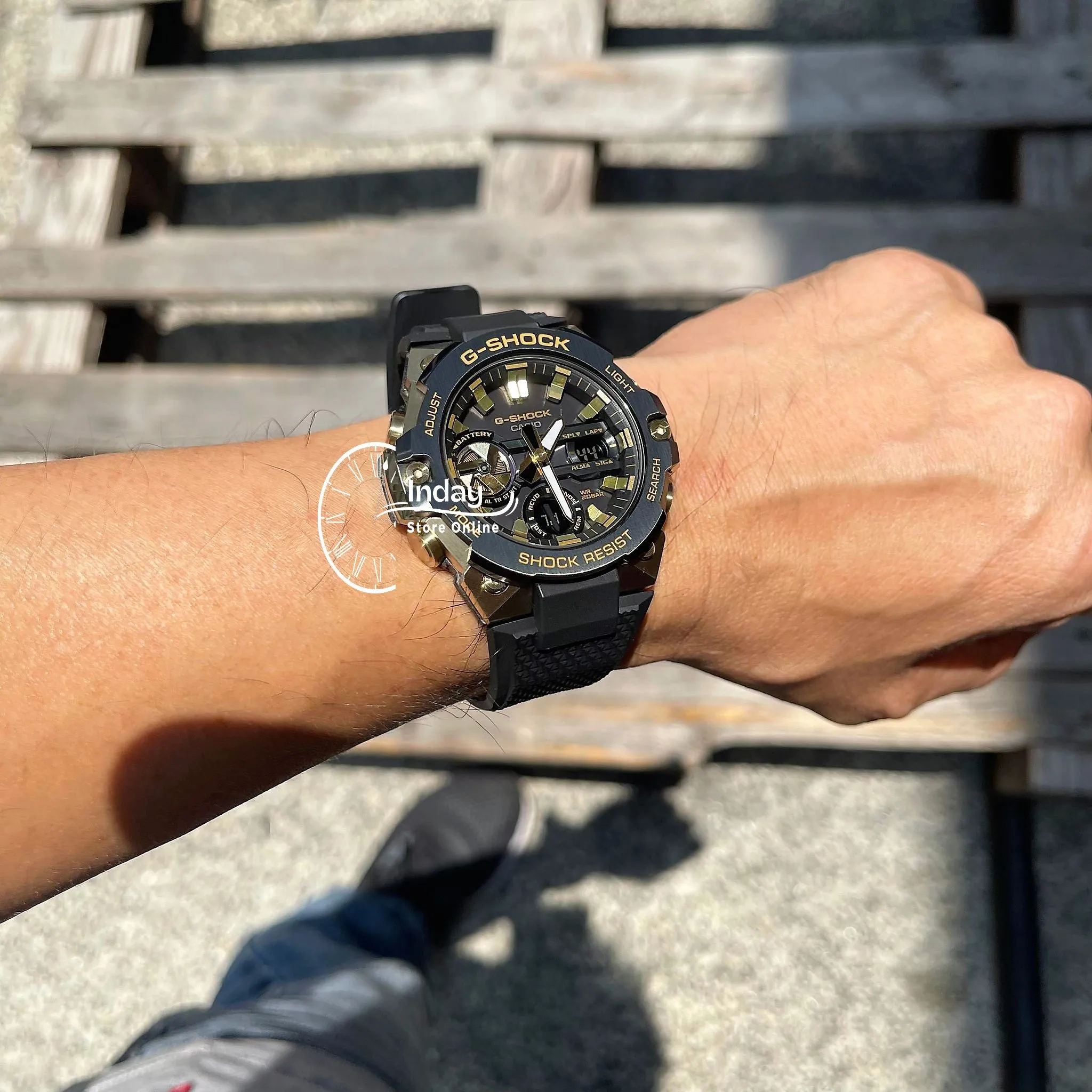 Casio G-Shock G-Steel Men's Watch GST-B400GB-1A9 GST-B400 Series Tough Solar (Solar powered) Mobile link (Wireless linking using Bluetooth®)