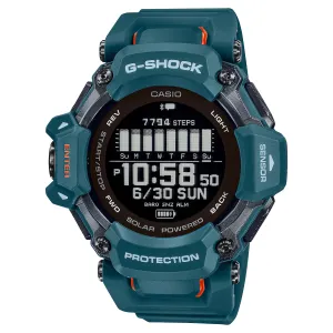 Casio G-Shock GBD-H2000 Lineup G-SQUAD Bluetooth© Tough Solar Multi-Sport Series Blue Resin Band Watch GBDH2000-2D GBD-H2000-2D GBD-H2000-2