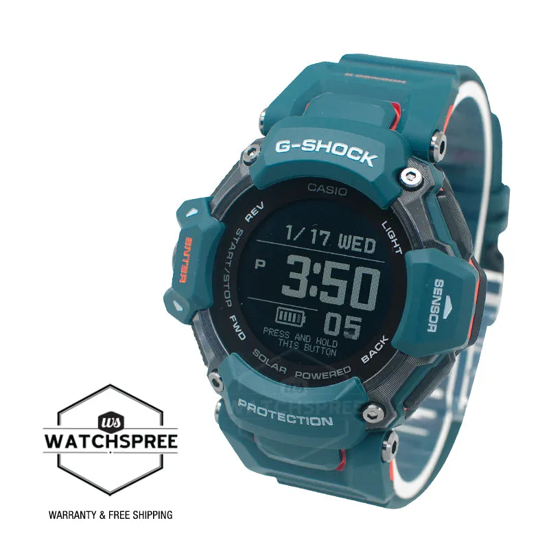 Casio G-Shock GBD-H2000 Lineup G-SQUAD Bluetooth© Tough Solar Multi-Sport Series Blue Resin Band Watch GBDH2000-2D GBD-H2000-2D GBD-H2000-2
