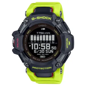 Casio G-Shock GBD-H2000 Lineup G-SQUAD Bluetooth© Tough Solar Multi-Sport Series Yellow Resin Band Watch GBDH2000-1A9 GBD-H2000-1A9