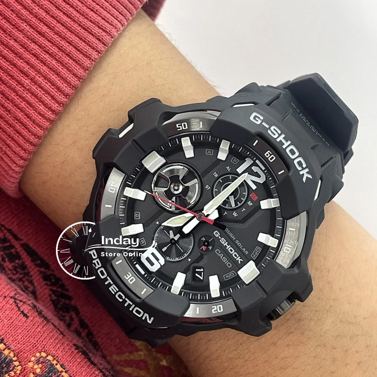 Casio G-Shock Gravitymaster Men's Watch GR-B300-1A Shock Resistant Mobile link Bluetooth Tough Solar