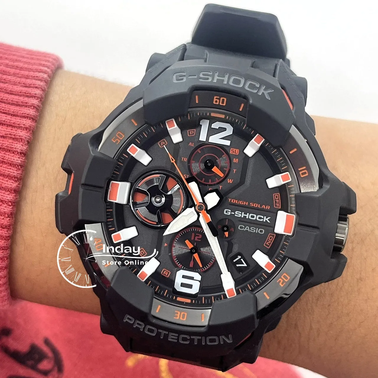 Casio G-Shock Gravitymaster Men's Watch GR-B300-1A4 Shock Resistant Mobile link Bluetooth Tough Solar