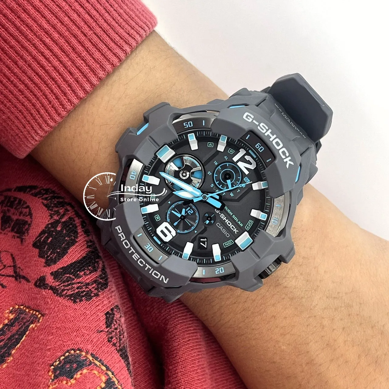 Casio G-Shock Gravitymaster Men's Watch GR-B300-8A2 Shock Resistant Mobile link Bluetooth Tough Solar