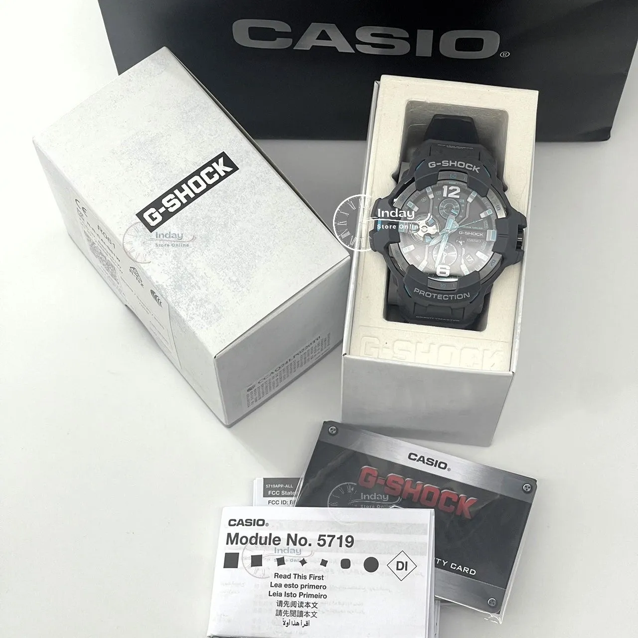 Casio G-Shock Gravitymaster Men's Watch GR-B300-8A2 Shock Resistant Mobile link Bluetooth Tough Solar