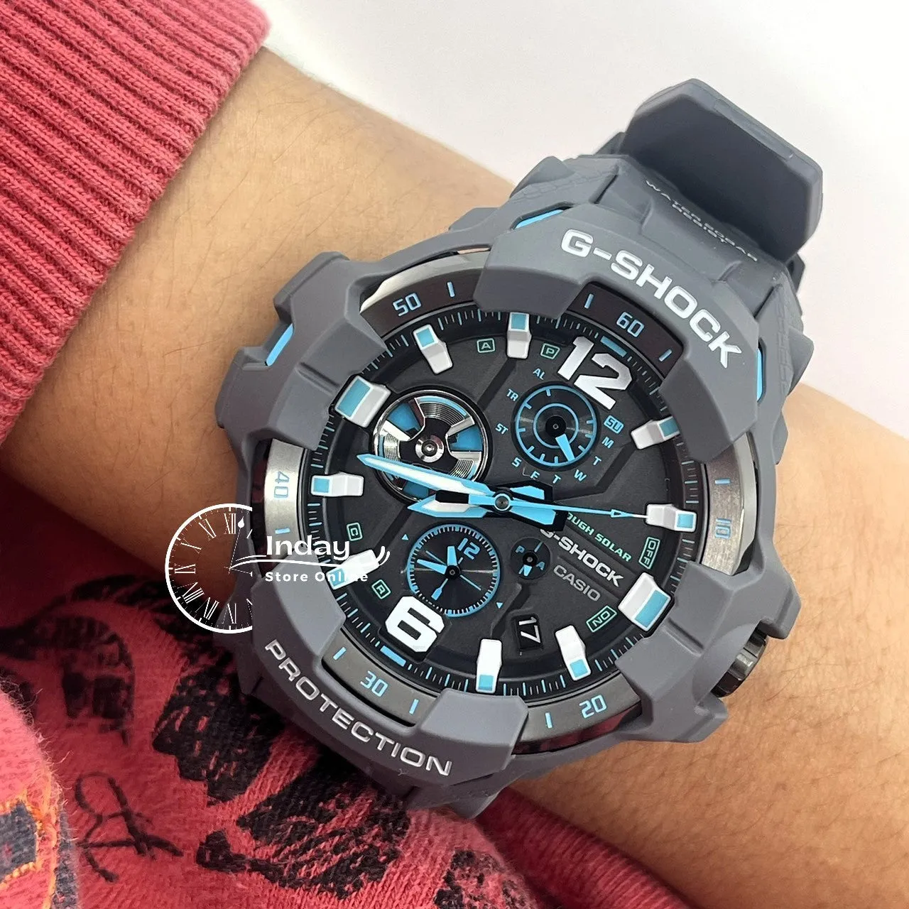 Casio G-Shock Gravitymaster Men's Watch GR-B300-8A2 Shock Resistant Mobile link Bluetooth Tough Solar