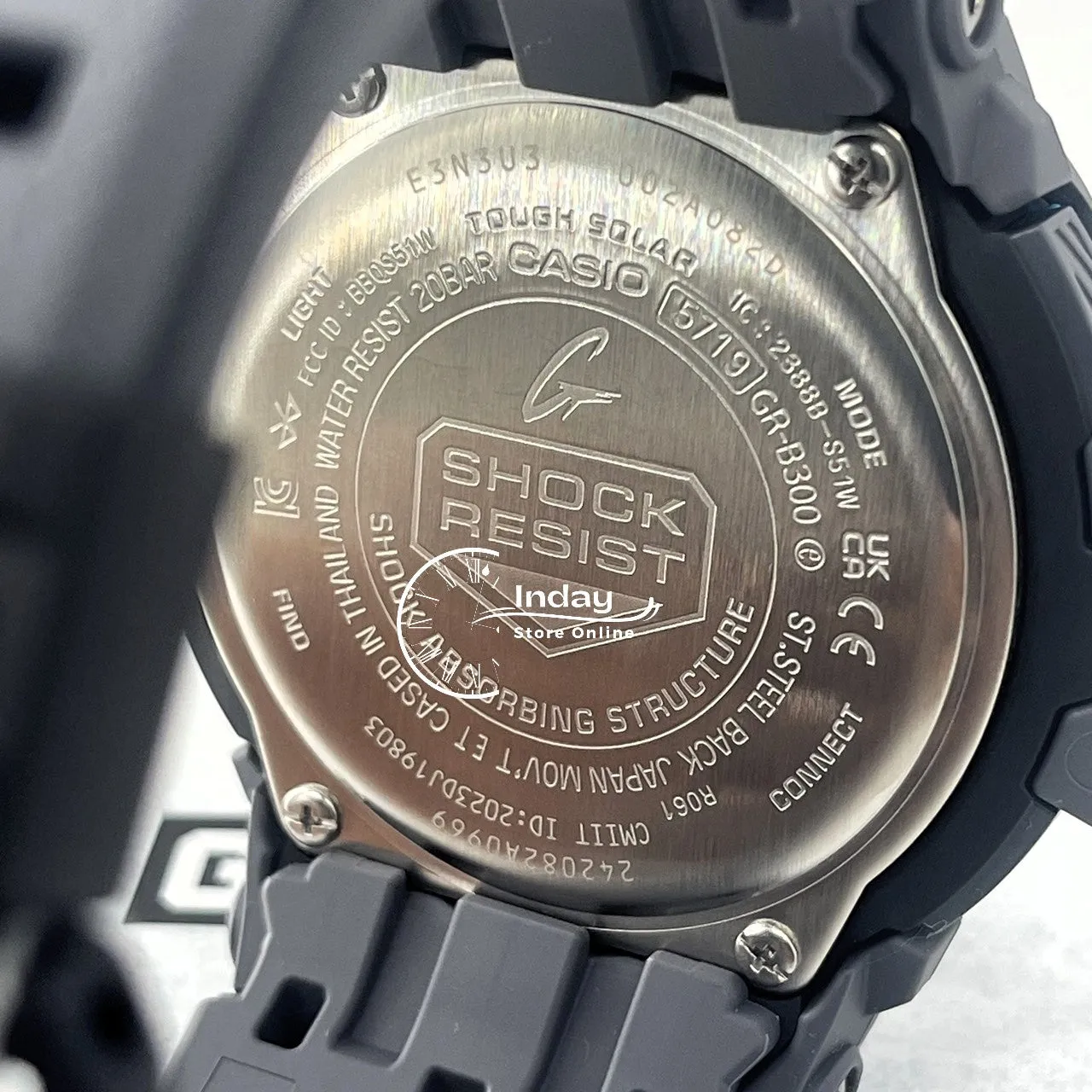 Casio G-Shock Gravitymaster Men's Watch GR-B300-8A2 Shock Resistant Mobile link Bluetooth Tough Solar