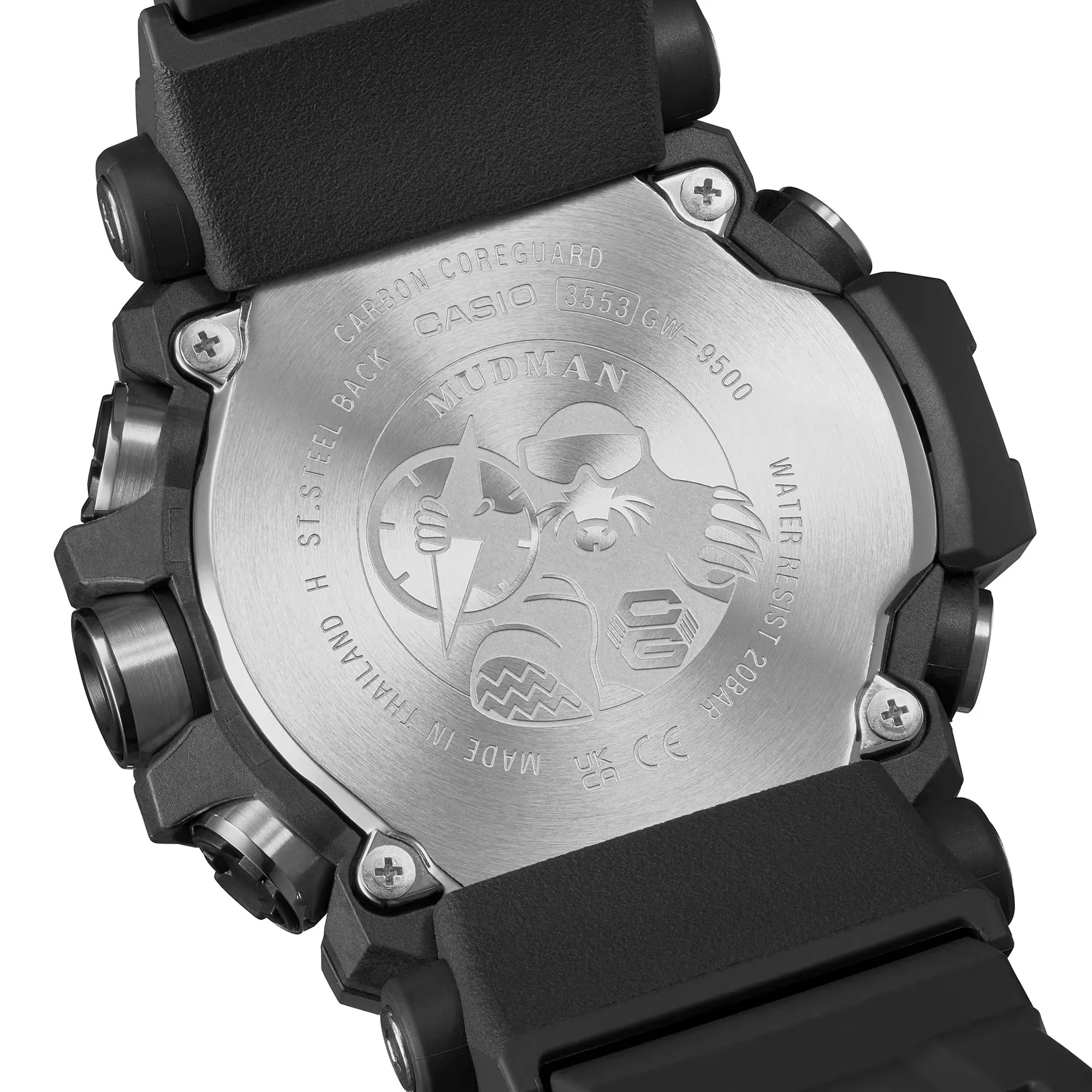 CASIO G-Shock GW9500-1 Mudman Triple Sensor Solar Black Watch