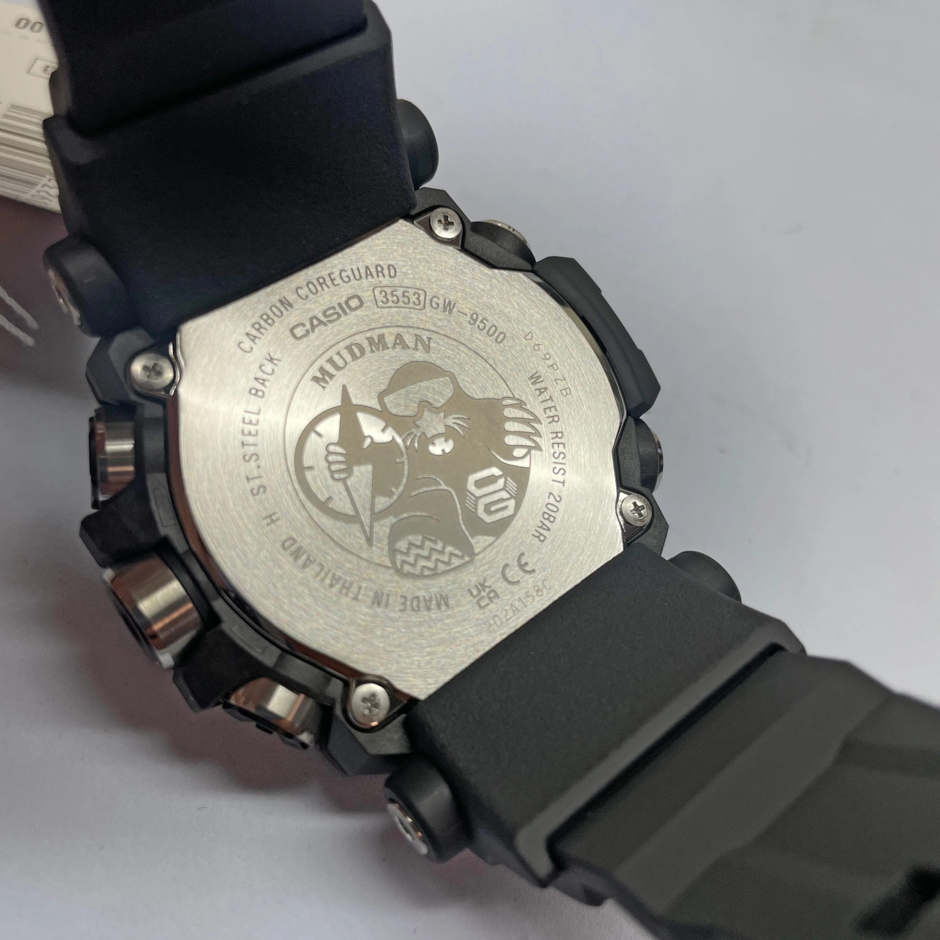 CASIO G-Shock GW9500-1 Mudman Triple Sensor Solar Black Watch