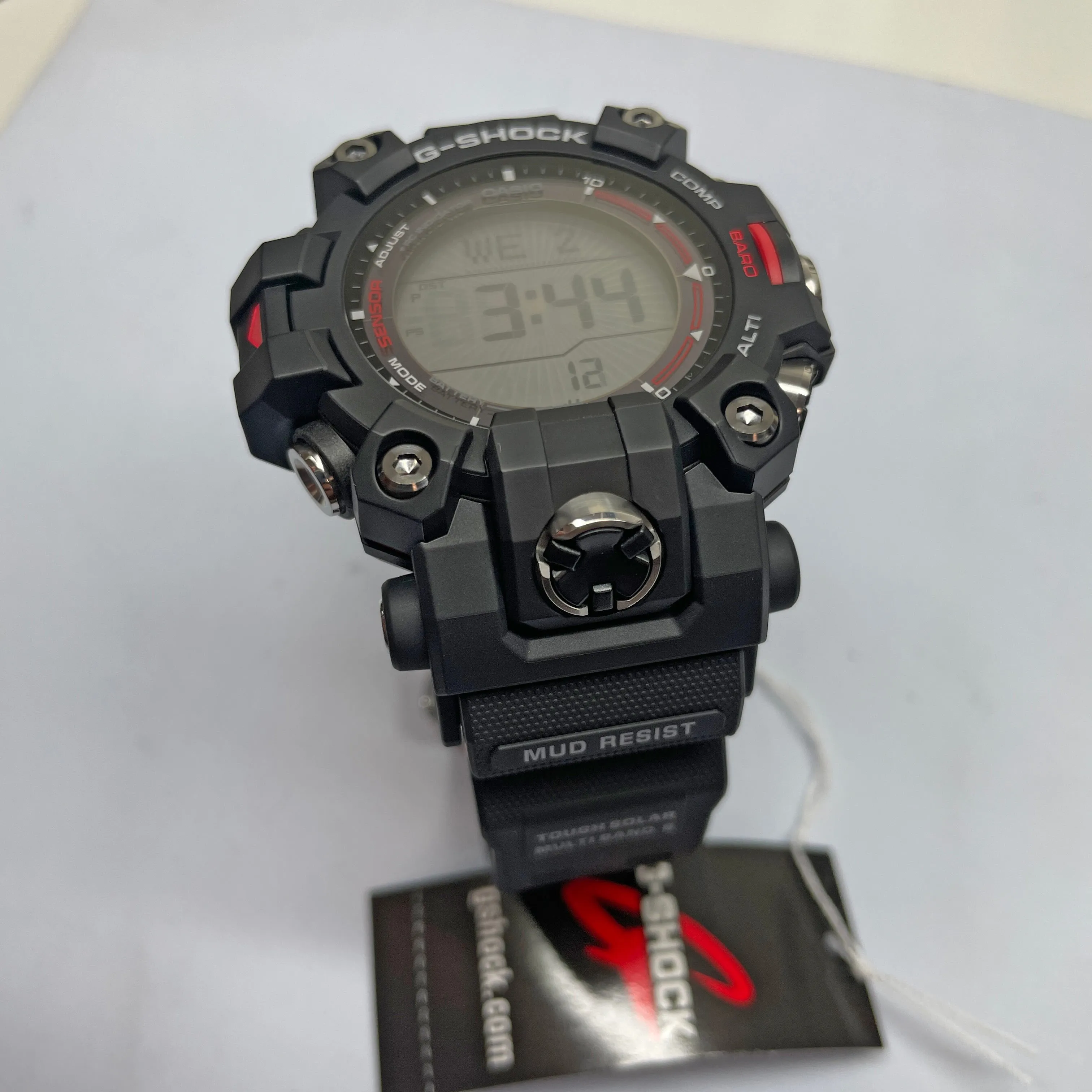 CASIO G-Shock GW9500-1 Mudman Triple Sensor Solar Black Watch