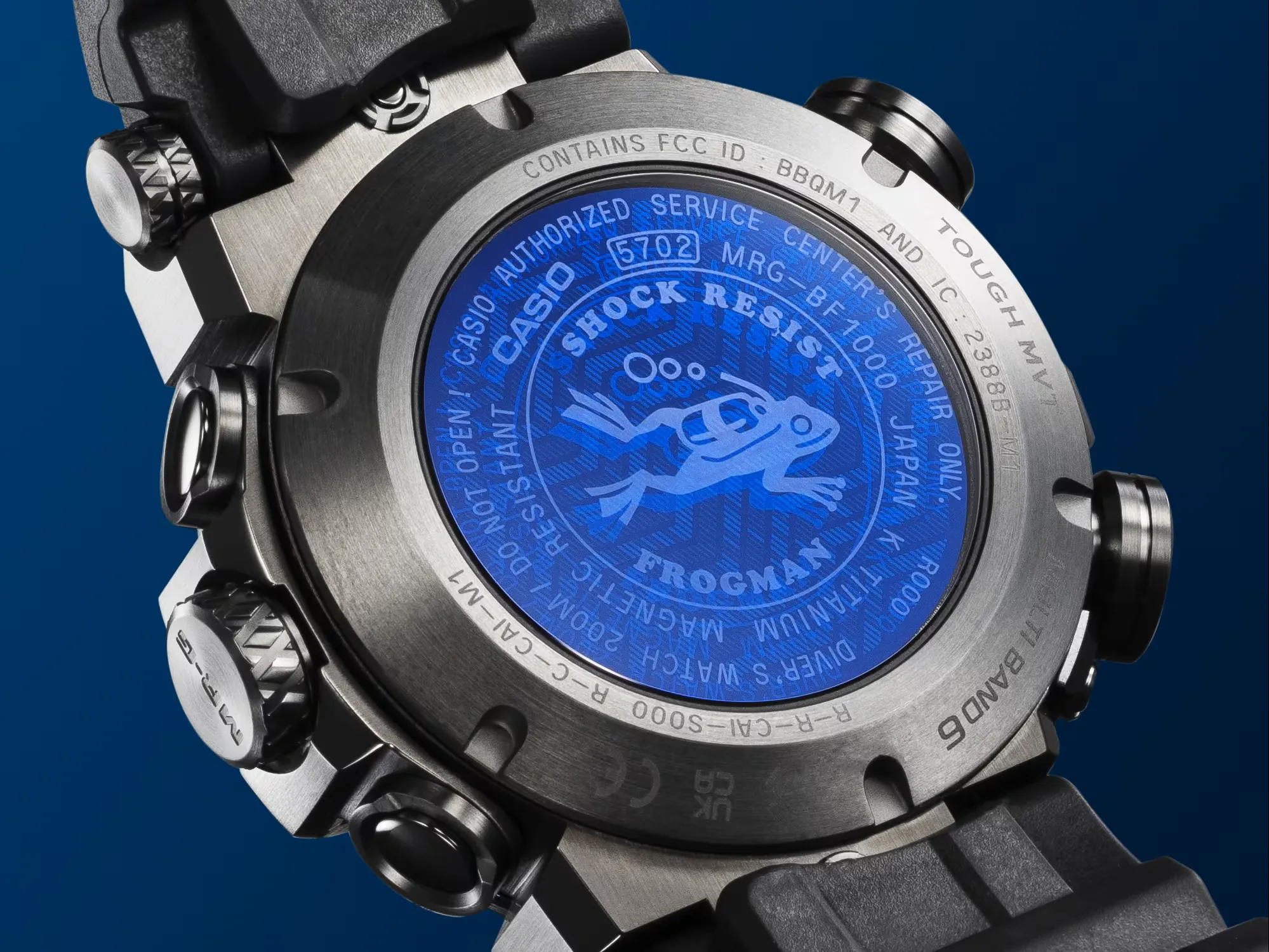 Casio G-Shock Master of G MR-G Analog Frogman ISO 200M Diver MRG-BF1000R-1A