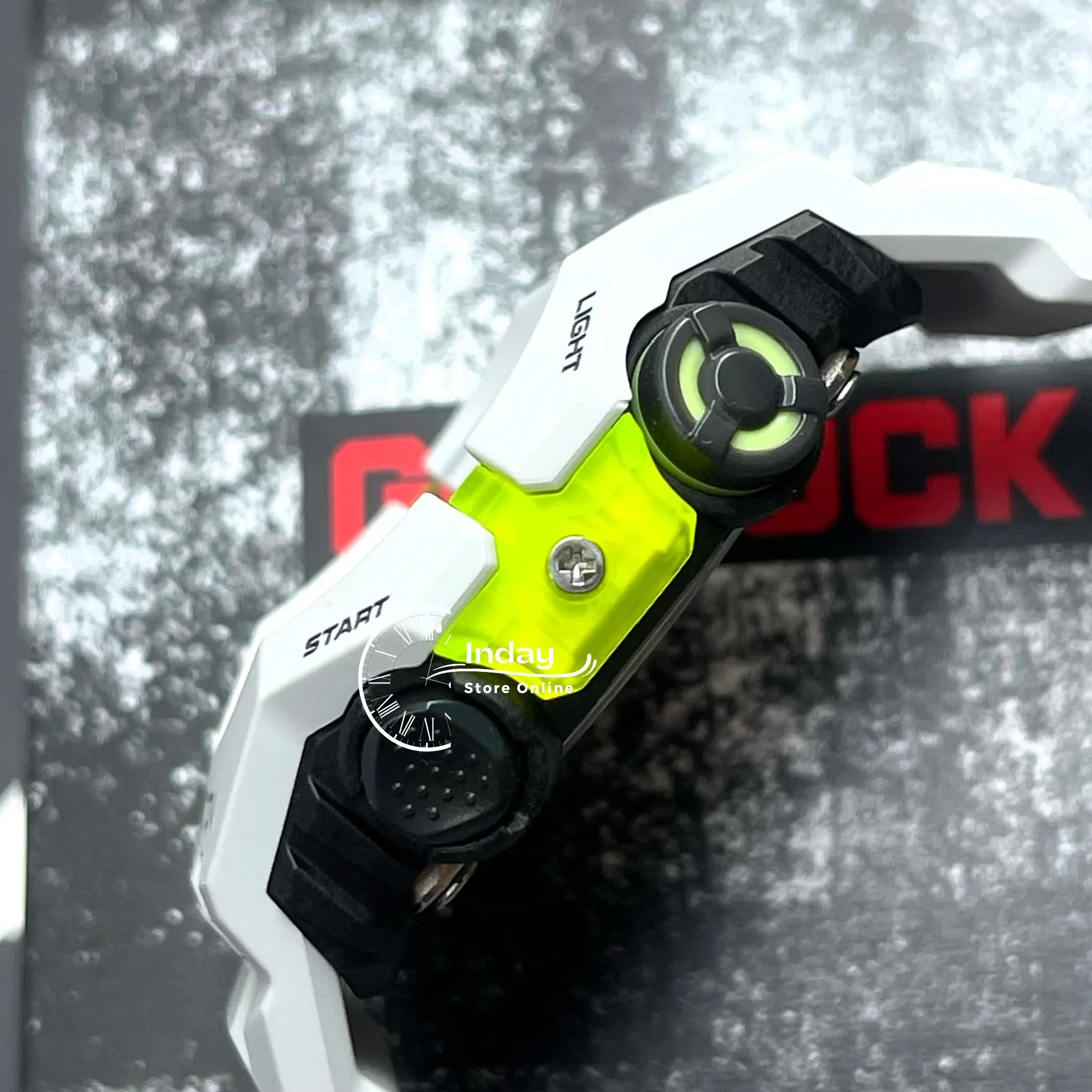 Casio G-Shock Men's Watch GA-B001MW-8A Resin Band Mineral Glass Shock Resistant  Mobile Link Bluetooth