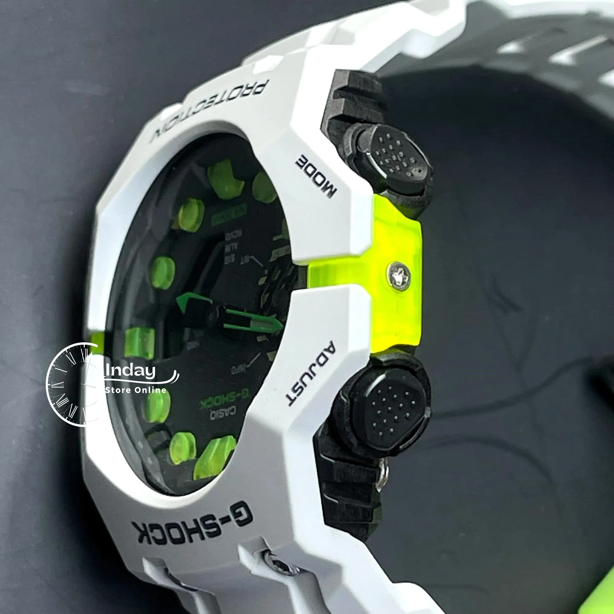 Casio G-Shock Men's Watch GA-B001MW-8A Resin Band Mineral Glass Shock Resistant  Mobile Link Bluetooth
