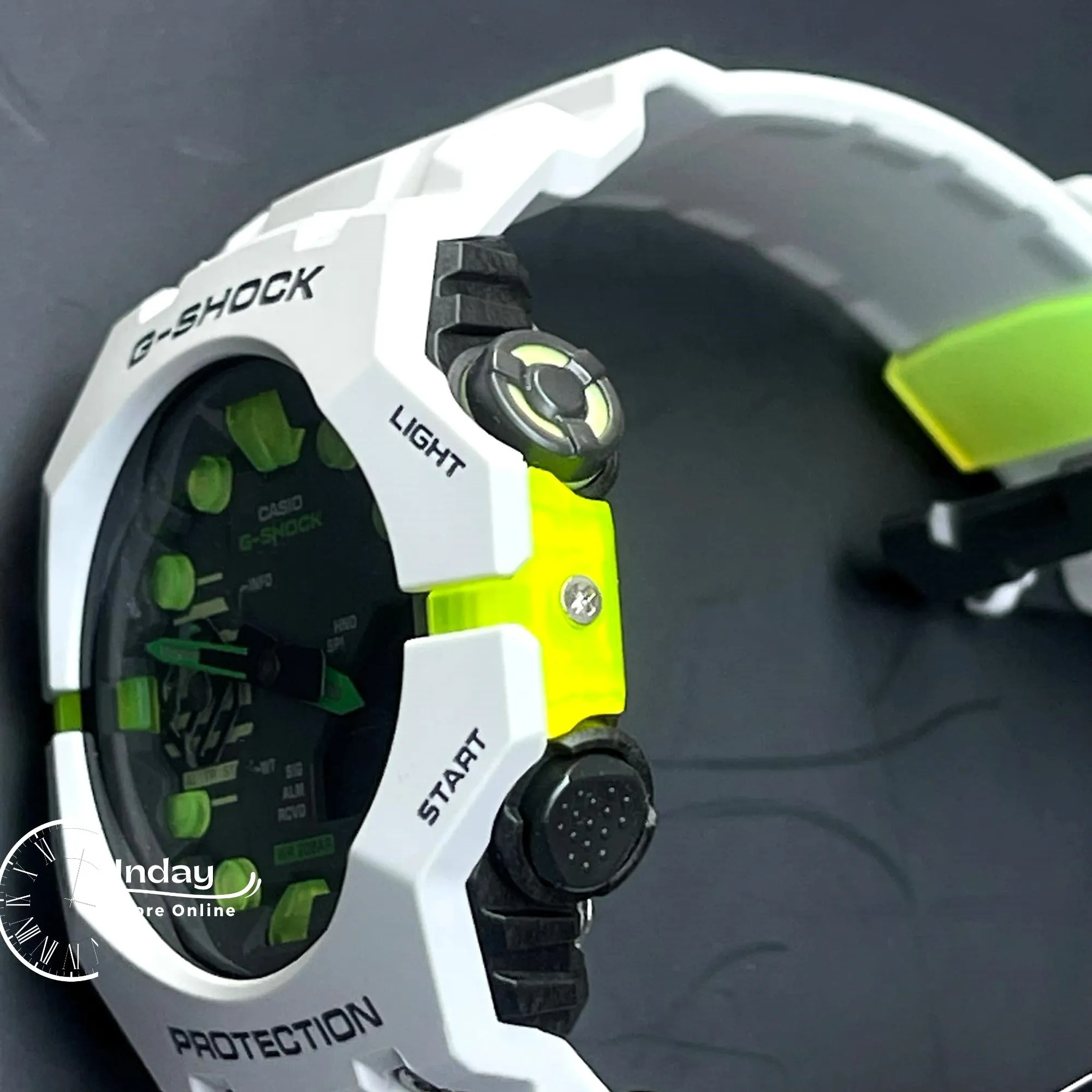 Casio G-Shock Men's Watch GA-B001MW-8A Resin Band Mineral Glass Shock Resistant  Mobile Link Bluetooth