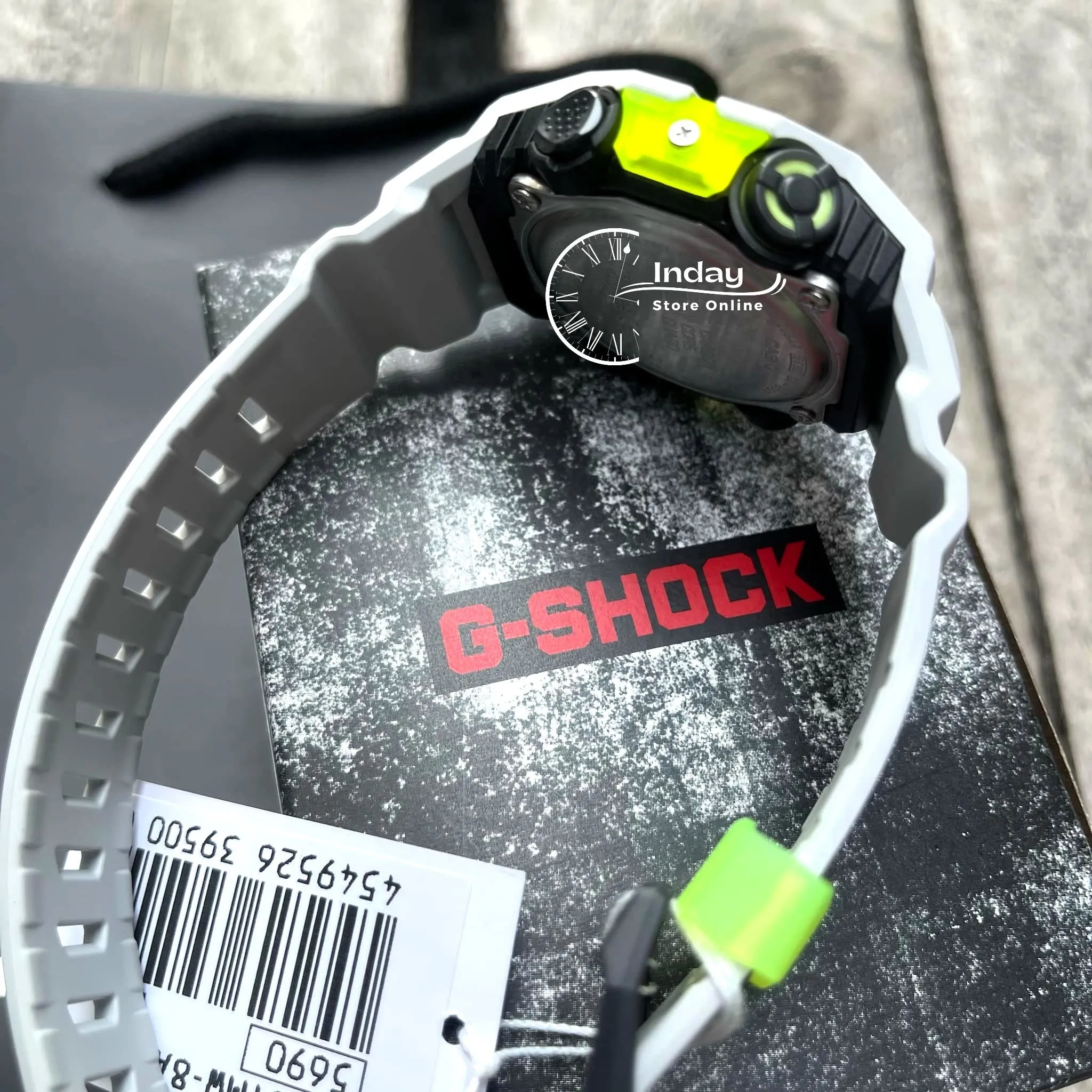 Casio G-Shock Men's Watch GA-B001MW-8A Resin Band Mineral Glass Shock Resistant  Mobile Link Bluetooth
