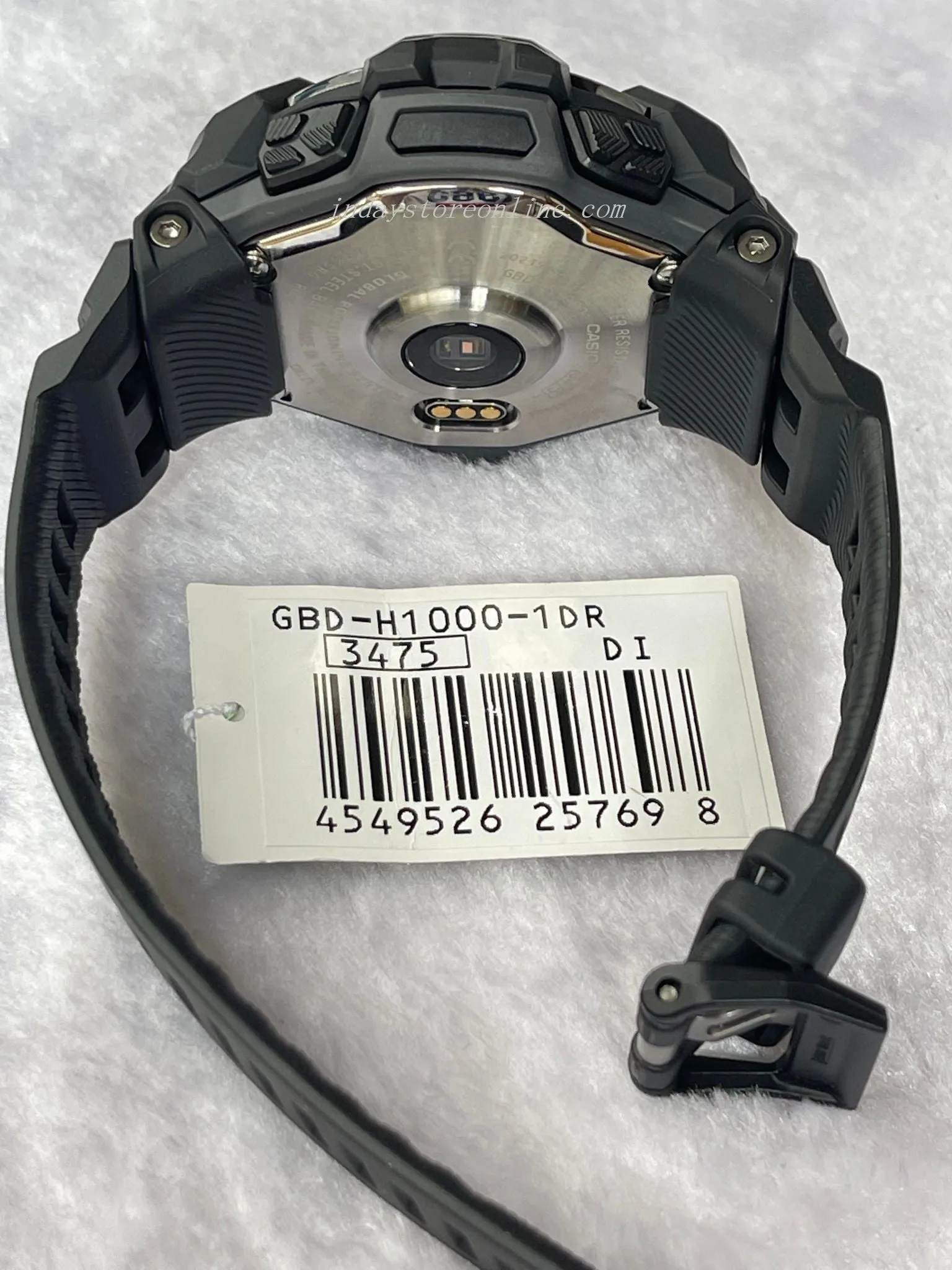Casio G-Shock Men's Watch GBD-H1000-1 G-Squad GBD-H1000 Digital Series Black Color Sports Watch Mobile link (Wireless linking using Bluetooth®)